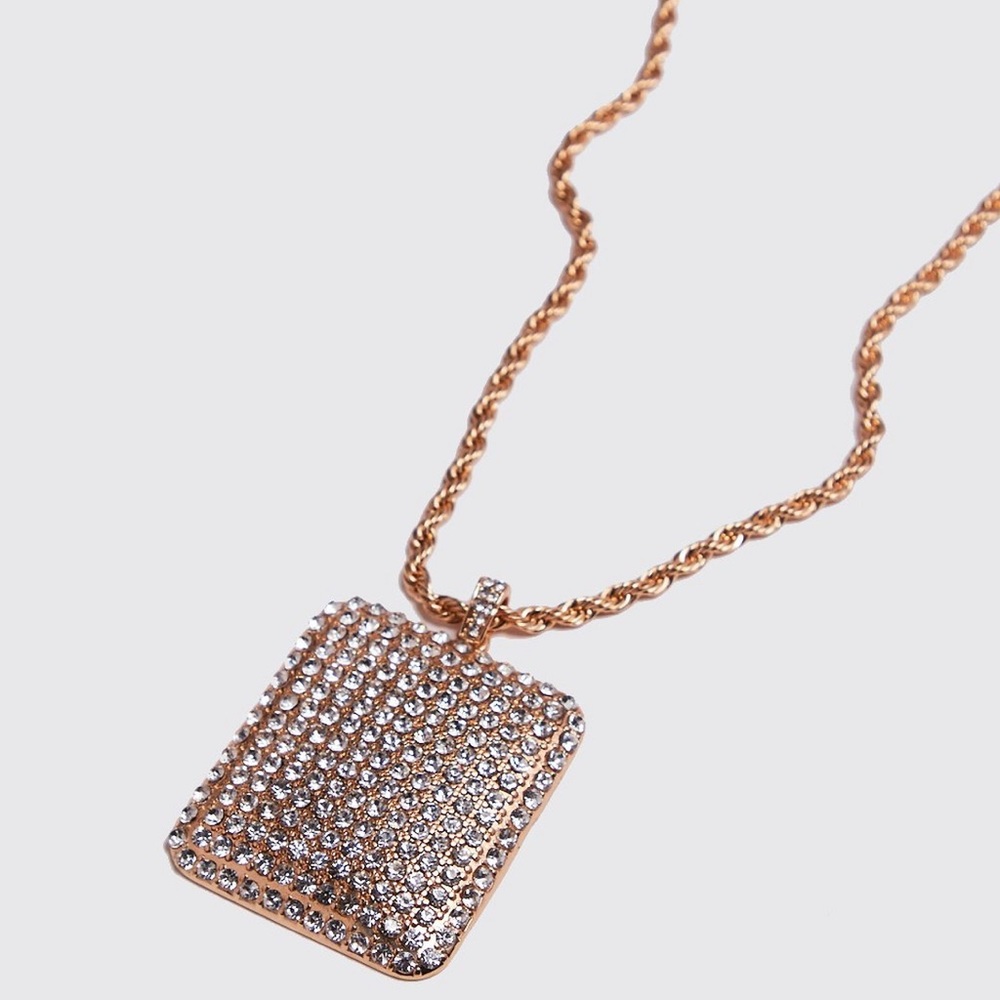 Jeweled Chain Necklace